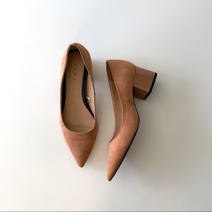 Zara Chunky Heel Flats